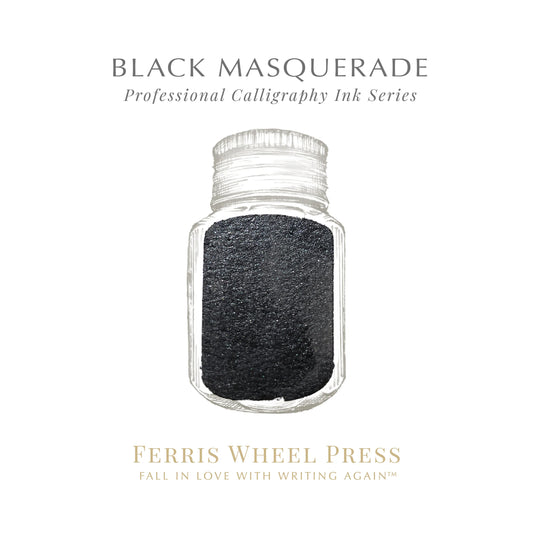 Ferris Wheel Press - Calligraphy Ink - Black Masquerad 28 ml