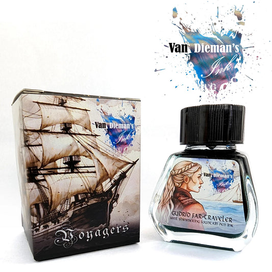 Van Dieman’s Ink - Gudrid Far Traveler - Shimmering Fountain Pen Ink