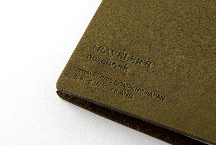 TRAVELER'S COMPANY - Notebook Starter Kit - Olive - Passport