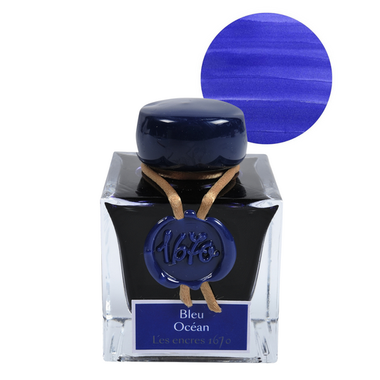J. Herbin Bleu Océan (Ocean Blue) - Fountain Pen Ink