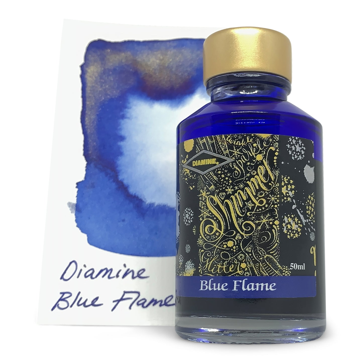 Diamine Blue Flame - Shimmer Ink