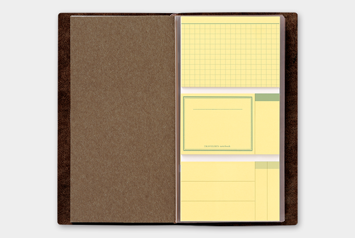 TRAVELER'S COMPANY Notebook Regular Insert 022 - Sticky Notes