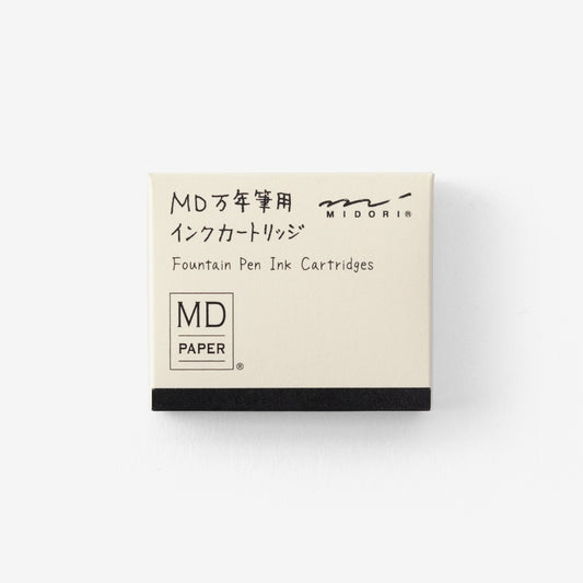 Midori MD Fountain Pen Ink Cartridge - Pack of 6