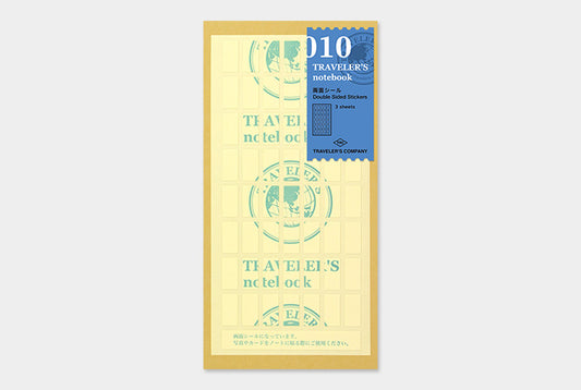 Traveler's Company Notebook Regular Accessory 010 - Double Sided Stickers