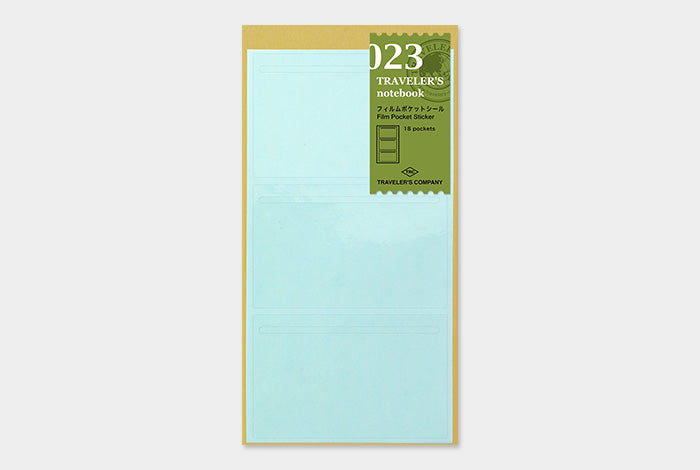 TRAVELER'S COMPANY Notebook Regular Insert 023 - Film Pocket Sticker