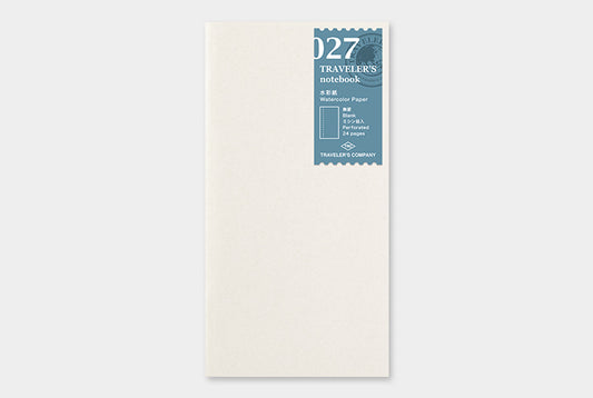 TRAVELER'S COMPANY Notebook Regular Insert 027 - Watercolour Paper